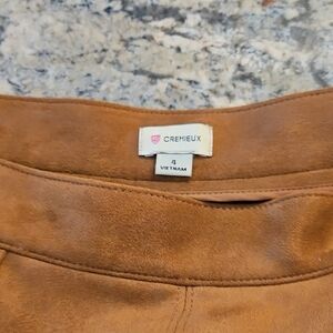 Daniel Cremieux Tan Midi Skirt